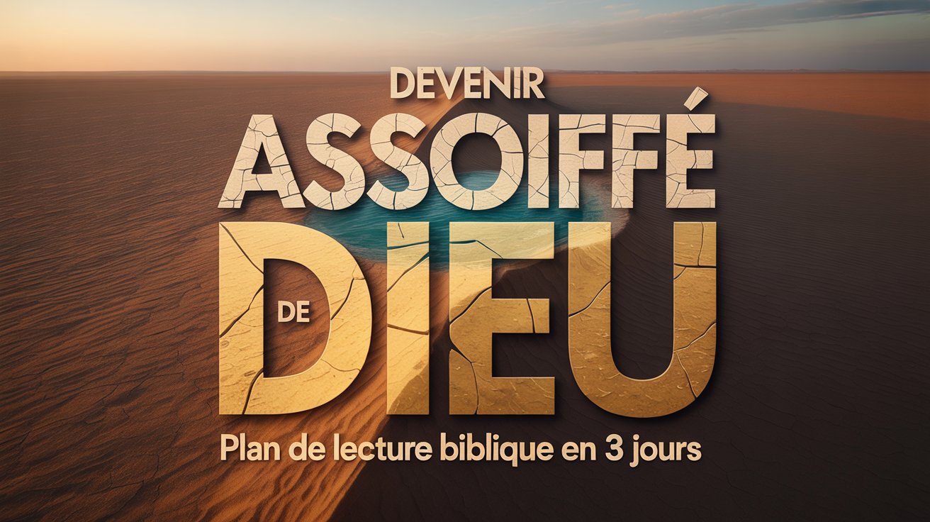 Devenir assoiffé de Dieu