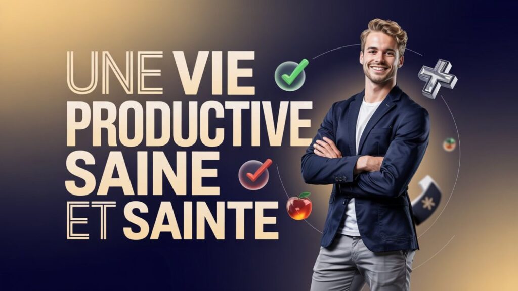 Une vie productive, saine et sainte