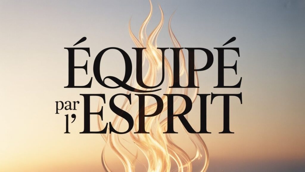 Équipé par l'Esprit