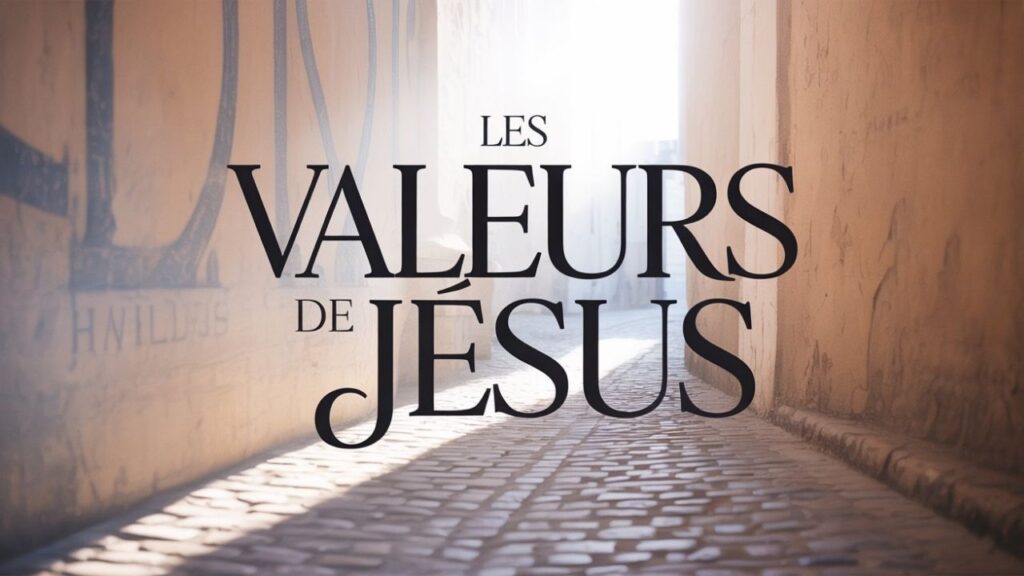 Les valeurs de Jésus (L'Evangile de Luc)