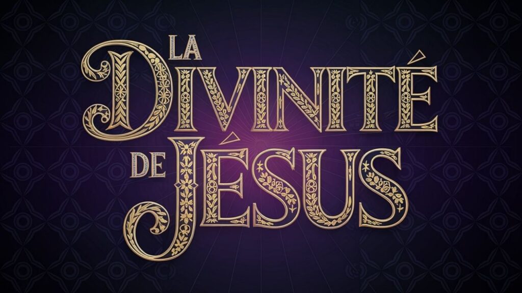 La divinité de Jésus