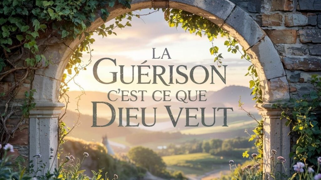 La guérison, c'est ce que Dieu veut