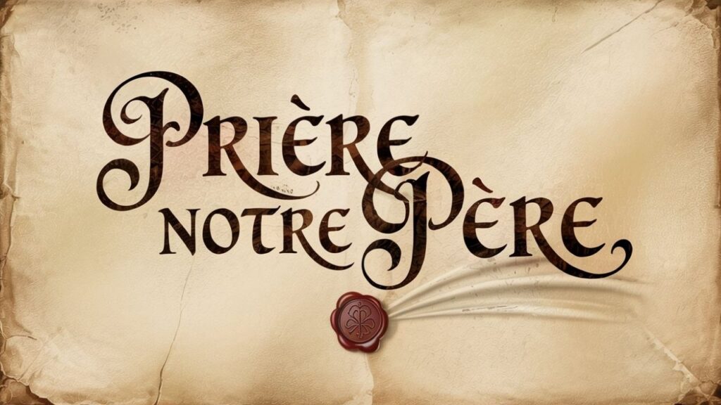 La prière du Notre Père