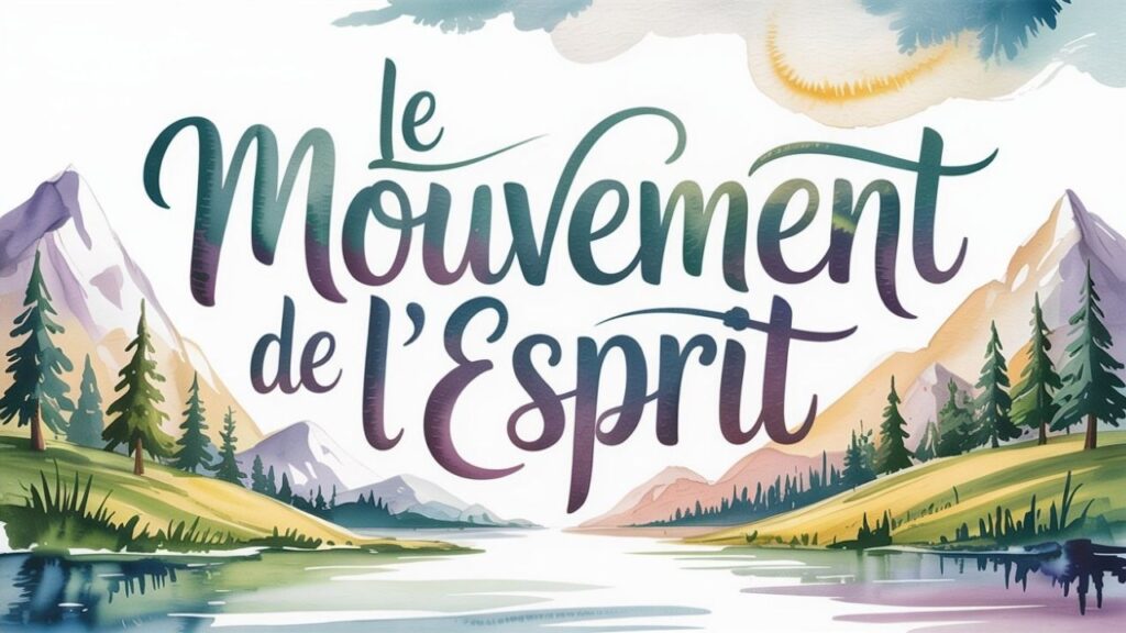 Le mouvement de l'Esprit