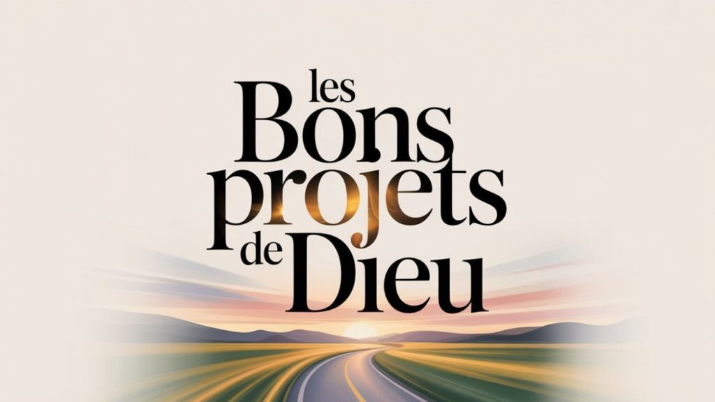 Les bons projets de Dieu