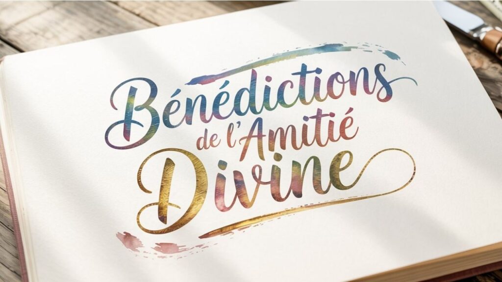 Bénédictions de l'amitié divine