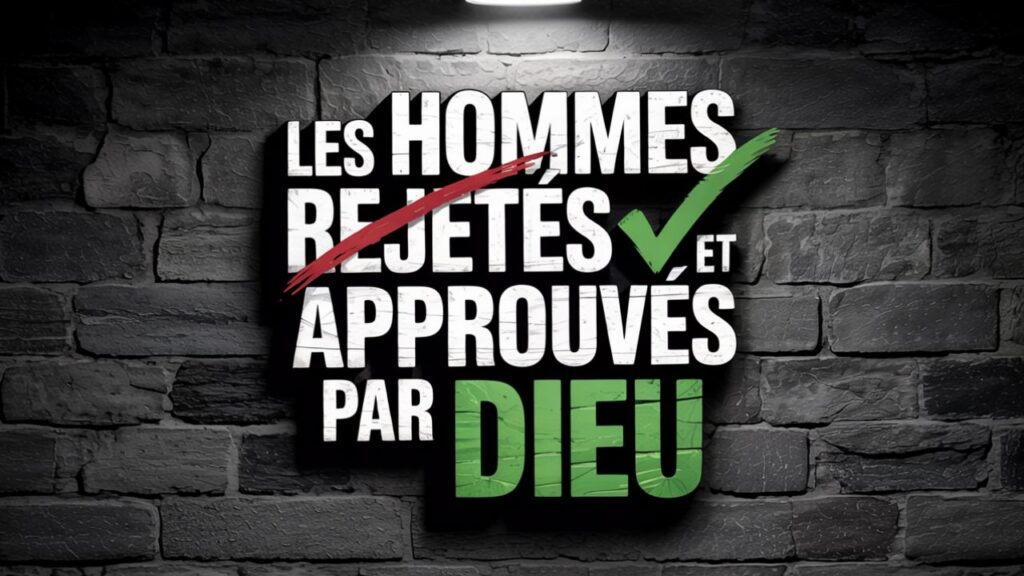 Les hommes rejetés et approuvés par Dieu
