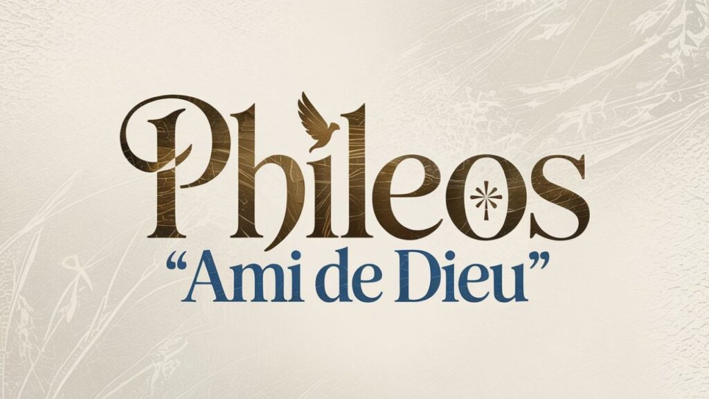 Phileos - ami de Dieu