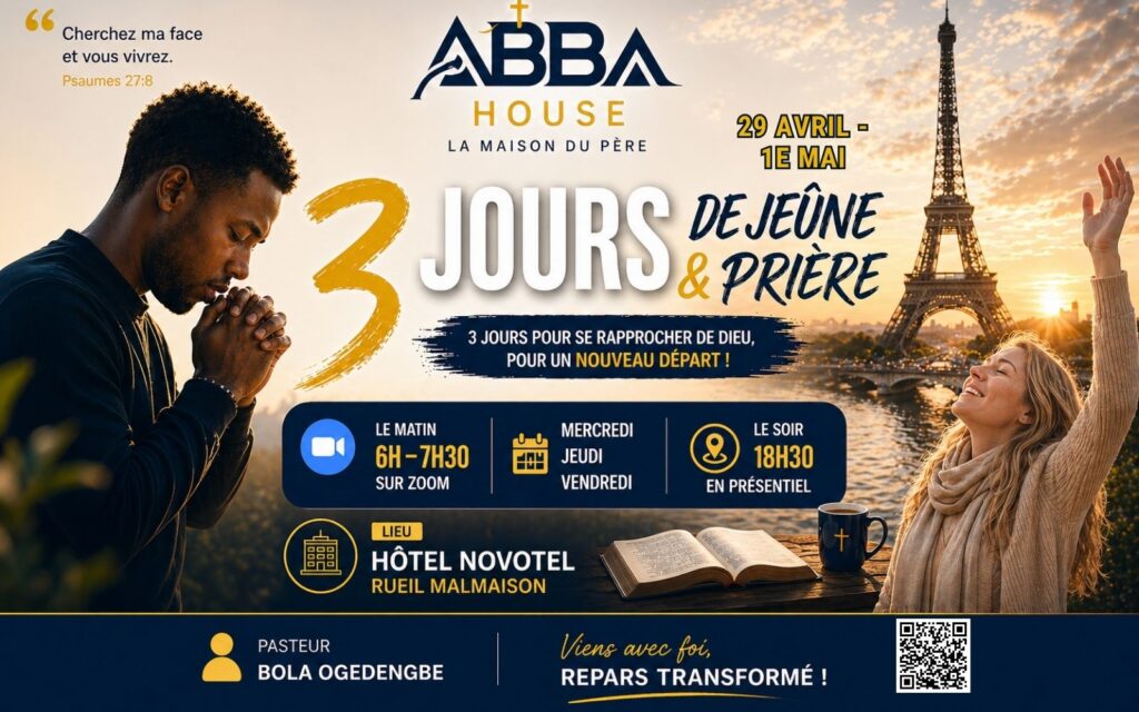 Jeûne et prière guérison délivrance Paris